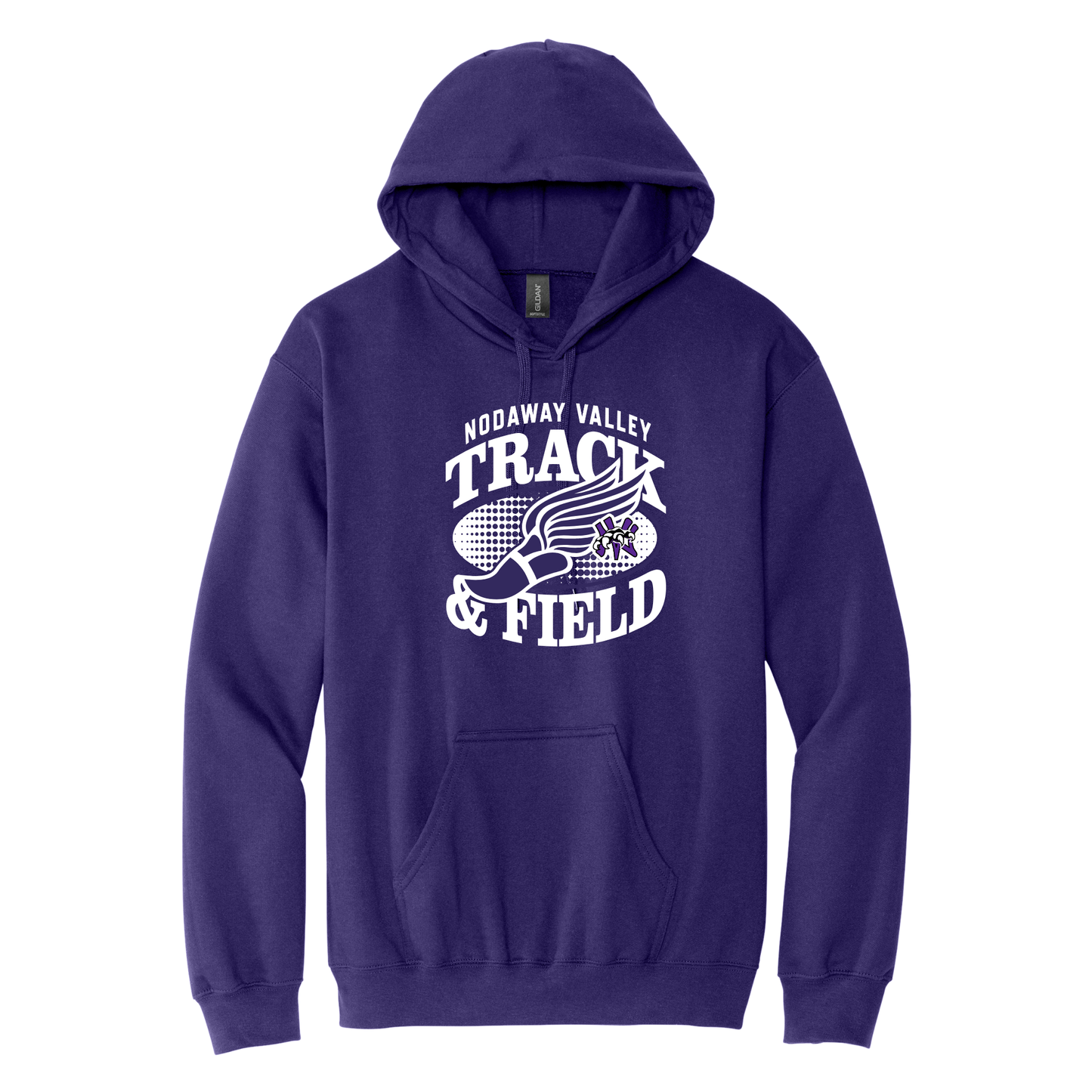 NV Track & Field - Gildan Hoodie Sweatshirt