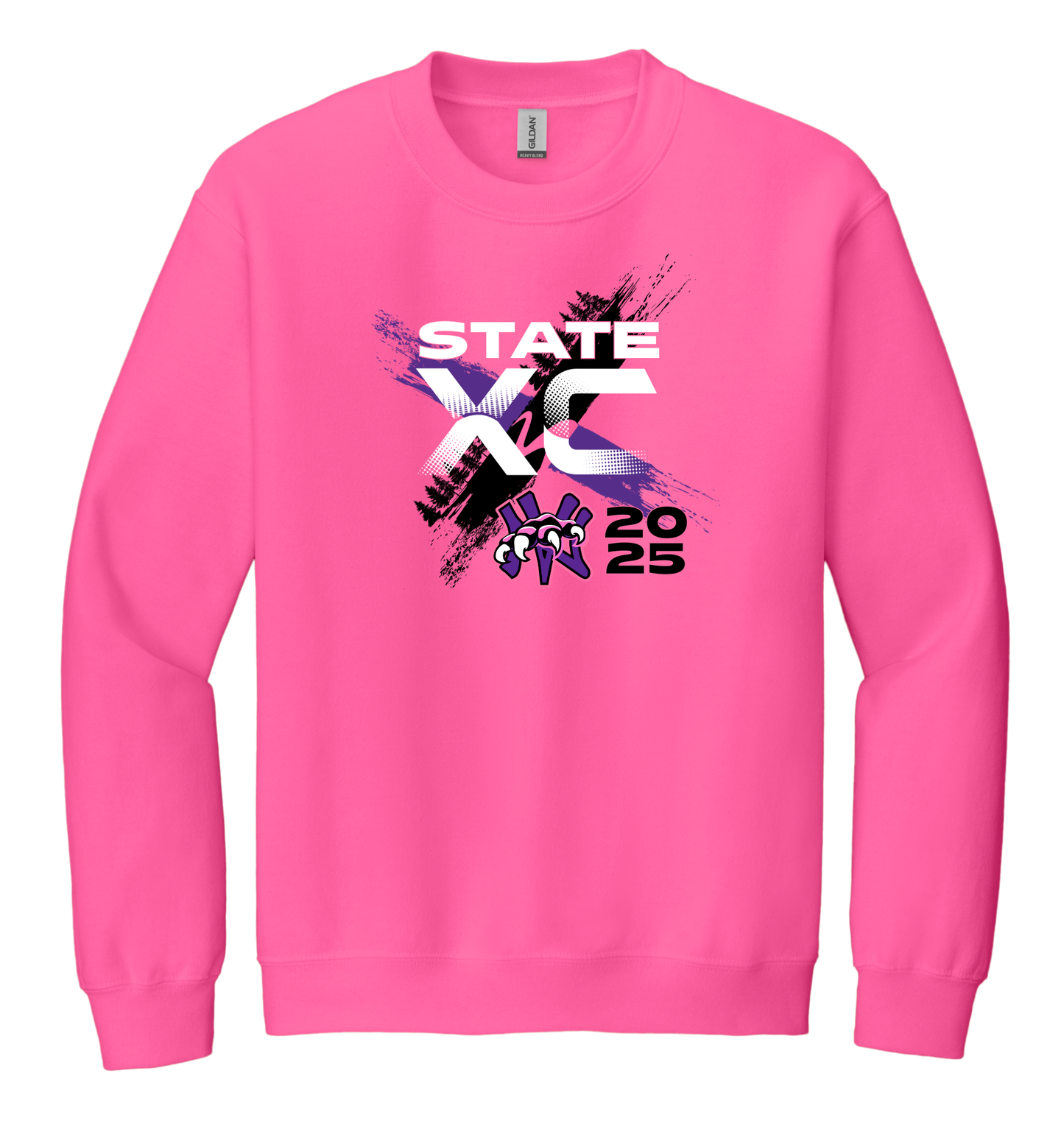 NV State Cross Country - Gildan Crewneck Sweatshirt