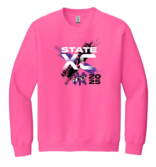 NV State Cross Country - Gildan Crewneck Sweatshirt