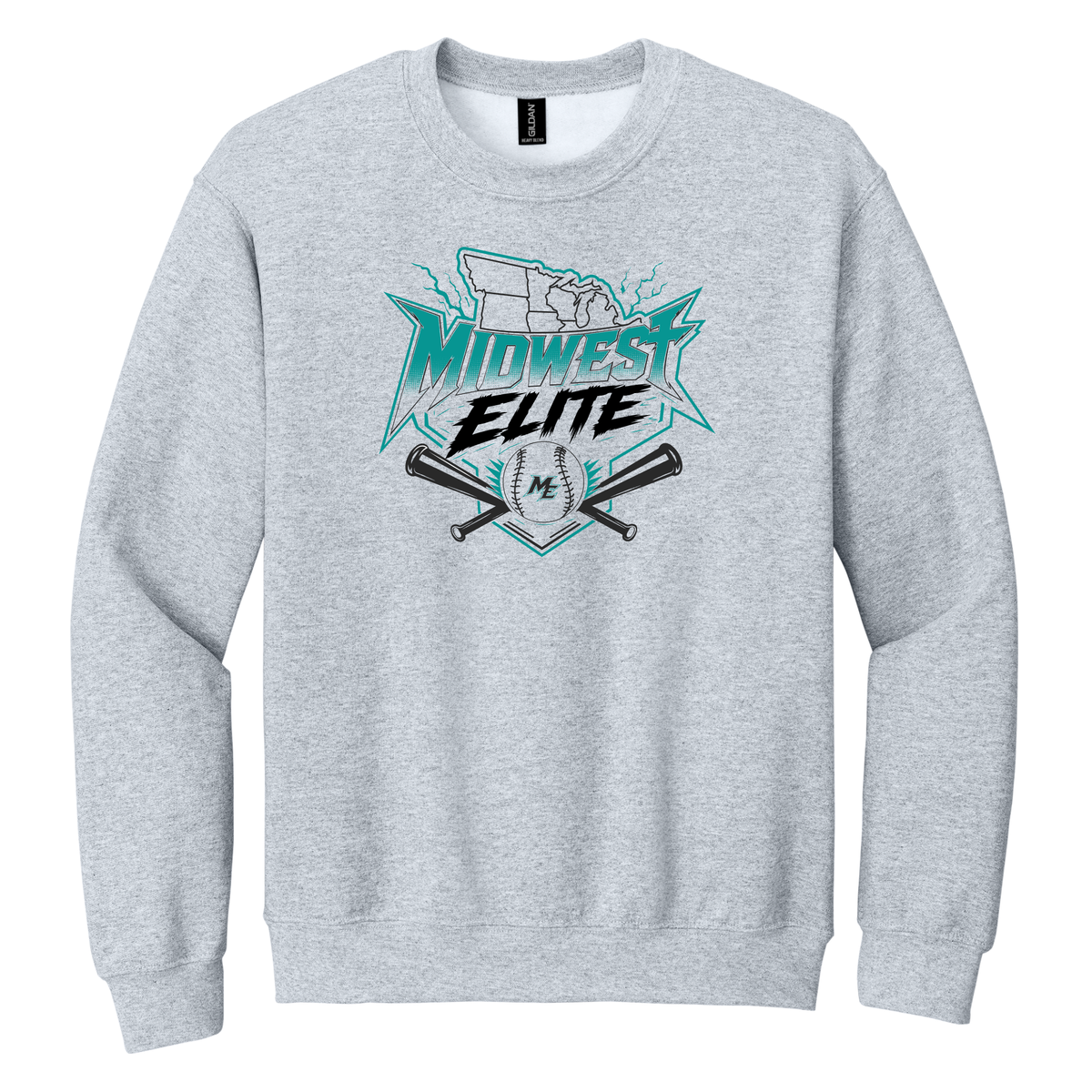 Midwest Elite Gildan Crewneck Sweatshirt
