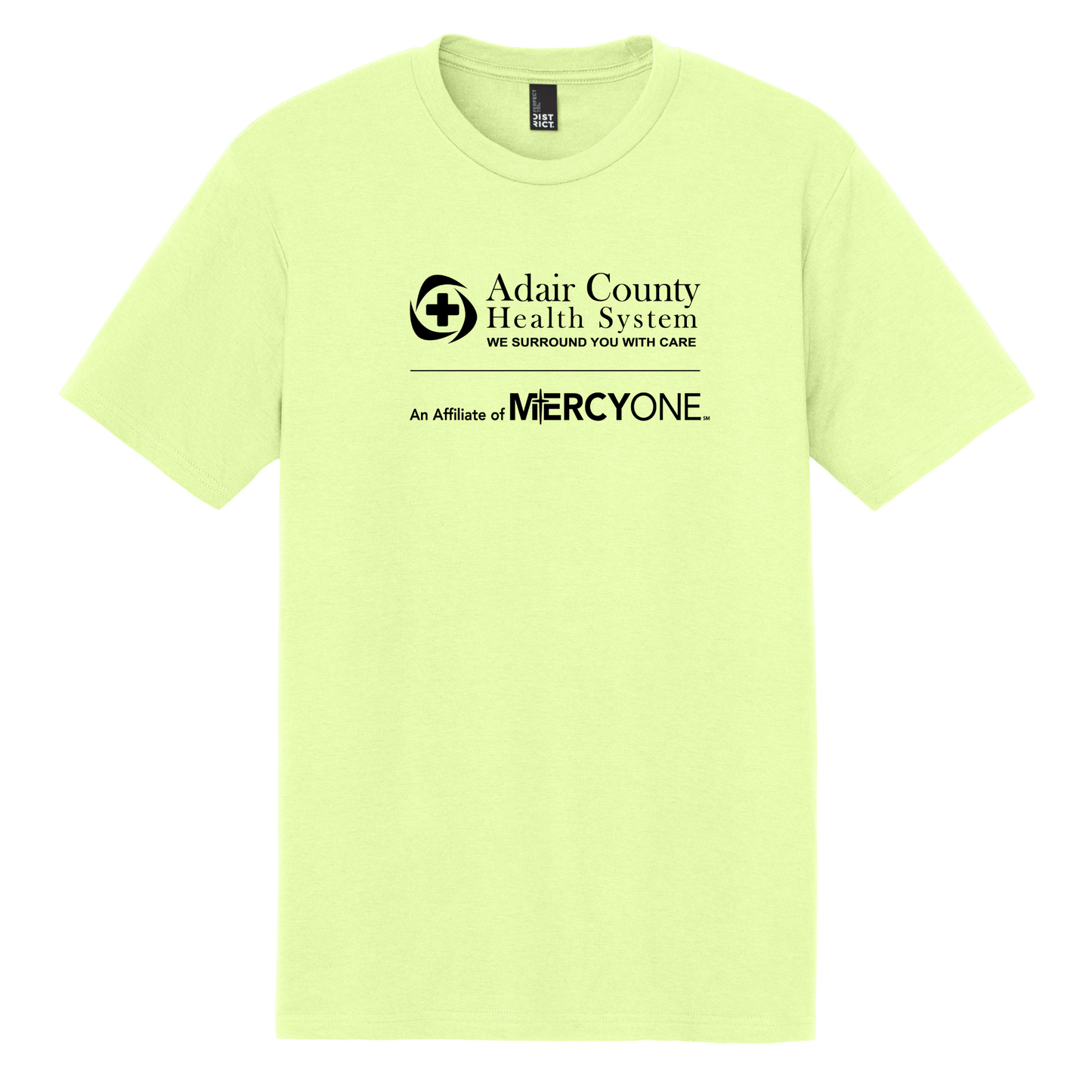 ACHS District Tri-Blend Short Sleeve Tee - Lemongrass