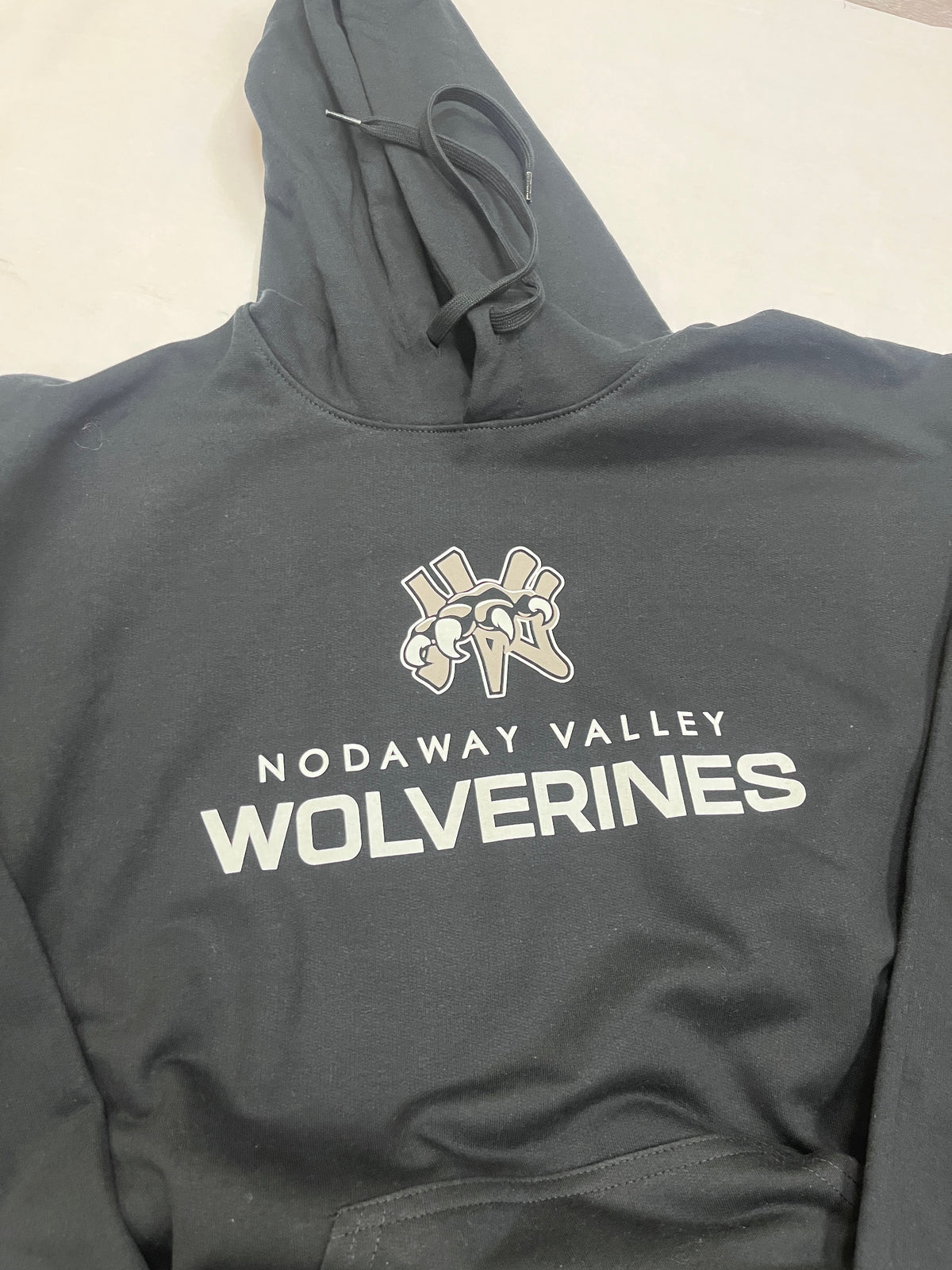 NV Wolverines Black Hoodie