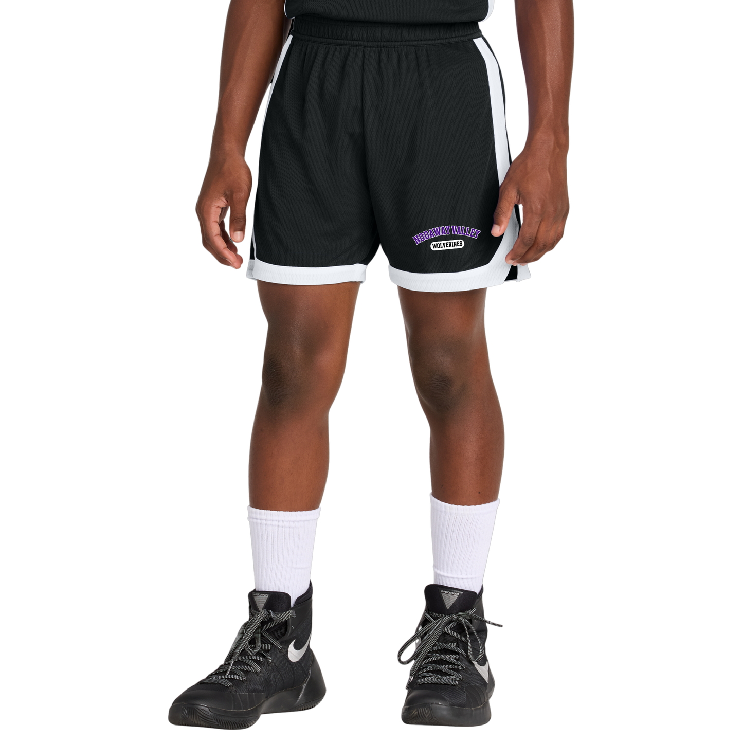 Nodaway Valley Wolverines - Youth Sport-Tek 5" Mesh Shorts