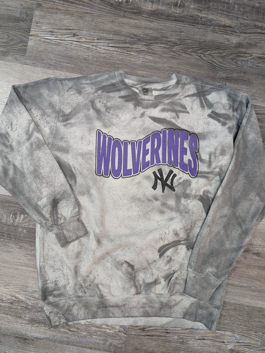Wolverines NV Crewneck Sweatshirt Comfort Colors