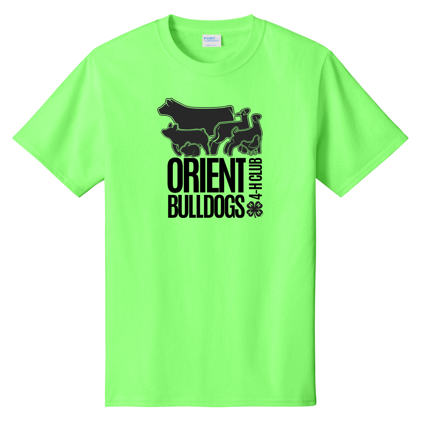 Orient Bulldogs 4H - Port & Company Cotton Tee