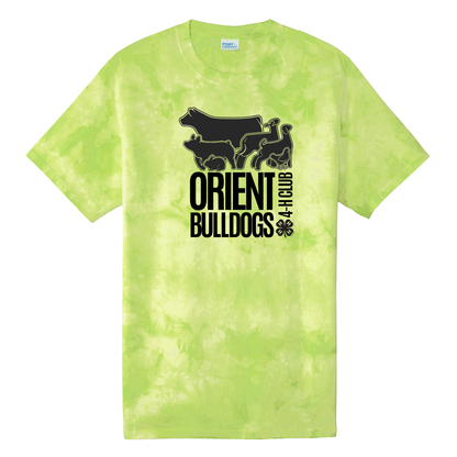 Orient Bulldogs 4H - Port & Company Cotton Tie Dye Tee