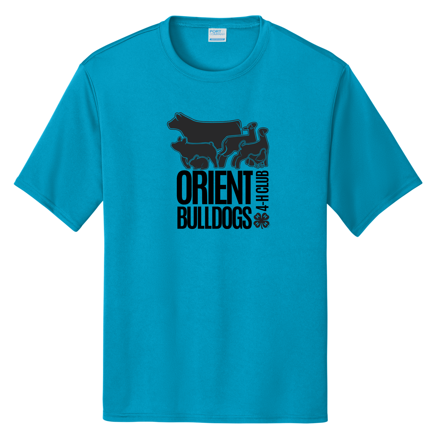 Orient Bulldogs 4H - Port & Company Performance Dri-Fit Tee