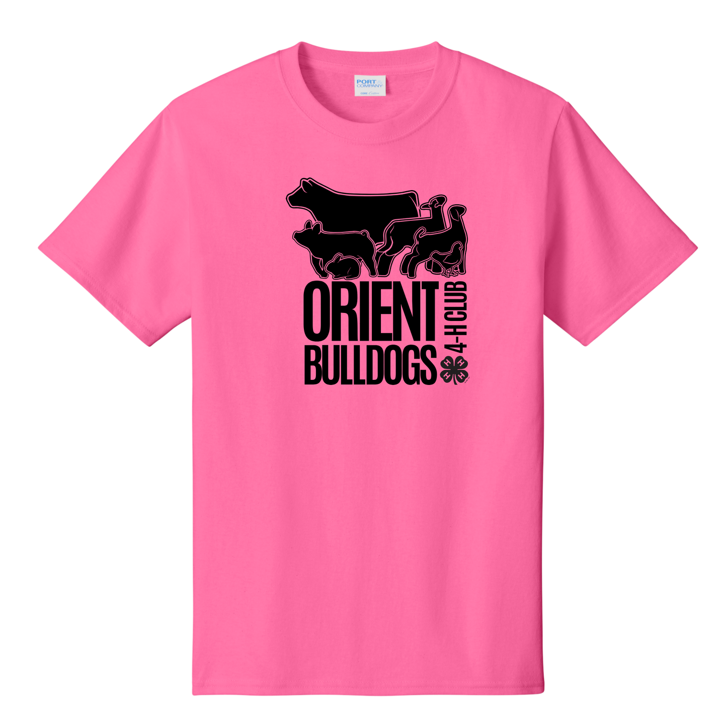 Orient Bulldogs 4H - Port & Company Cotton Tee
