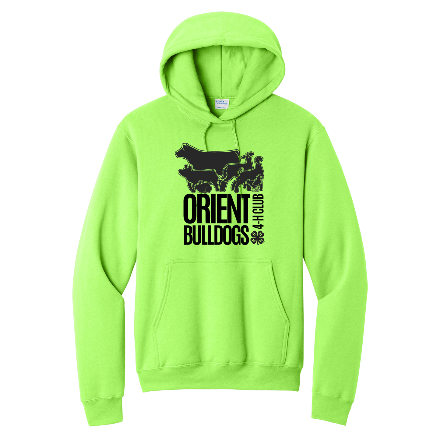 Orient Bulldogs 4H - Port & Company Basic Hoodie Sweatshirt