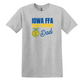 Iowa FFA State Officer Dad - Light Grey Tee