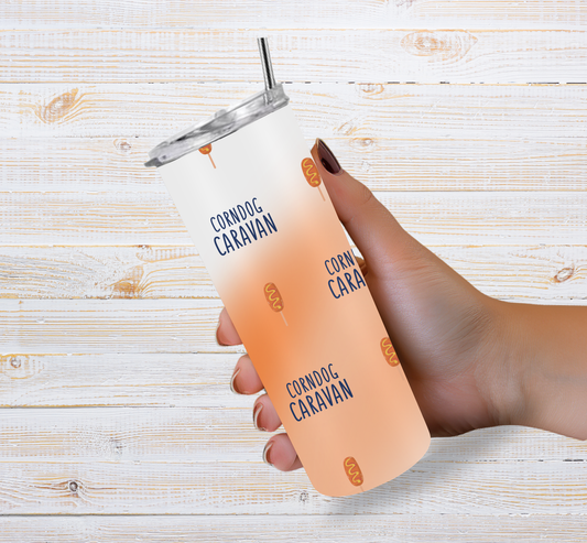Corndog Caravan - 20oz Stainless Steel Tumbler