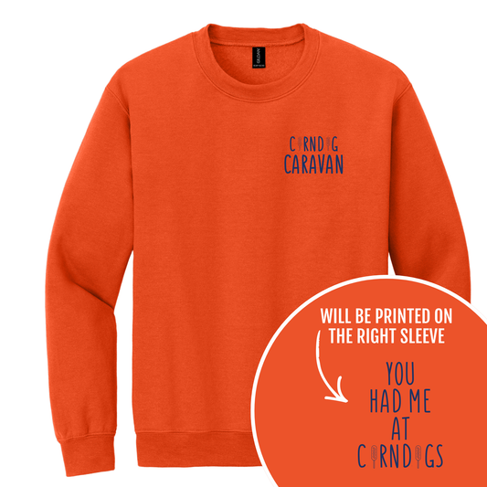 Corndog Caravan - Gildan Crewneck Sweatshirt