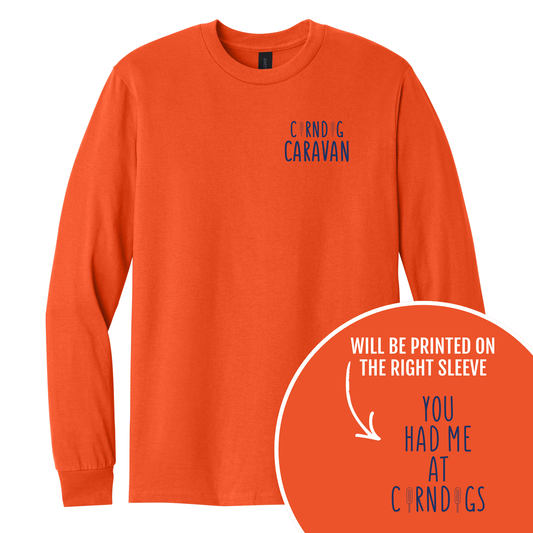 Corndog Caravan - Gildan Cotton Long Sleeve