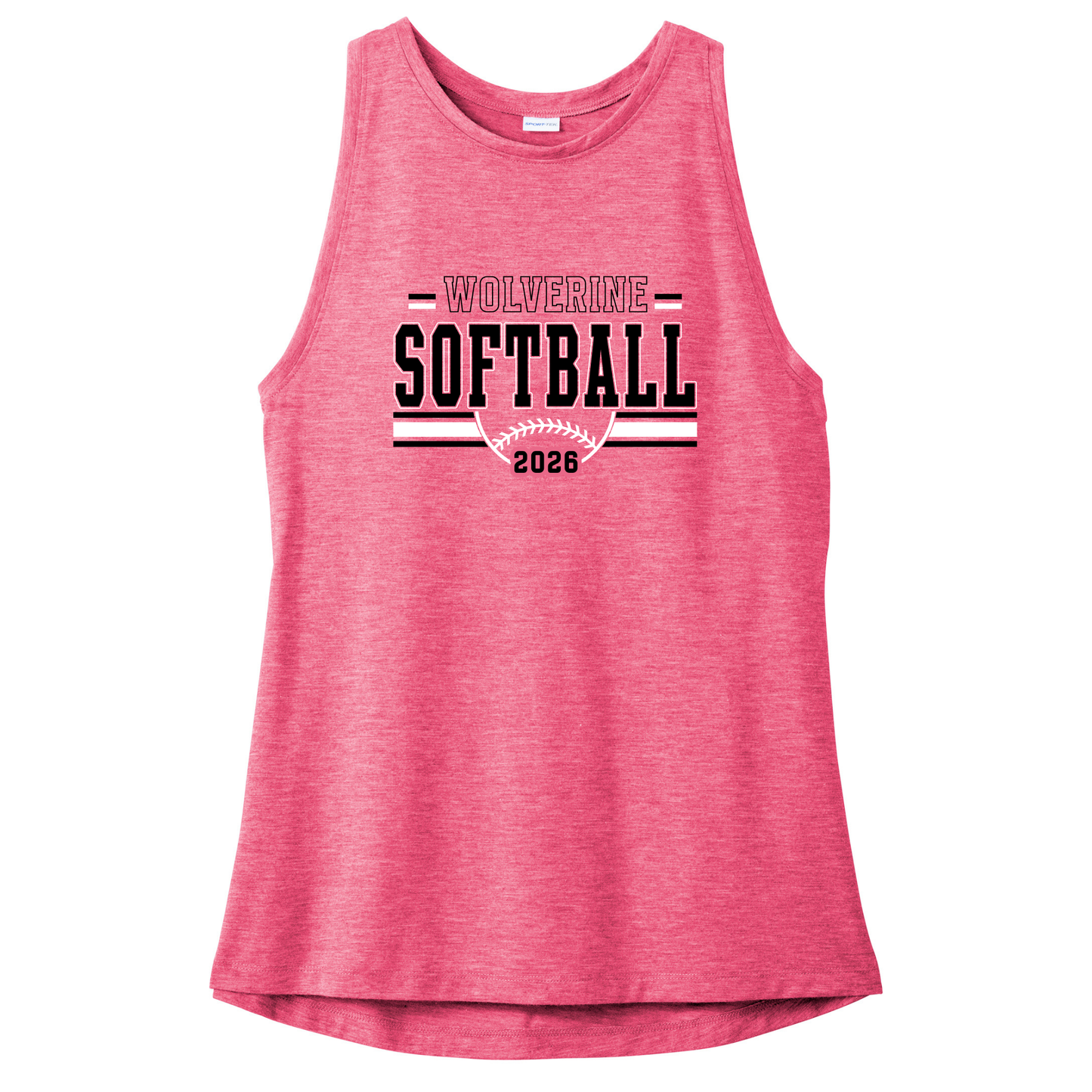 NV Softball - Women's Sport-Tek Tri-Blend Wicking Tank