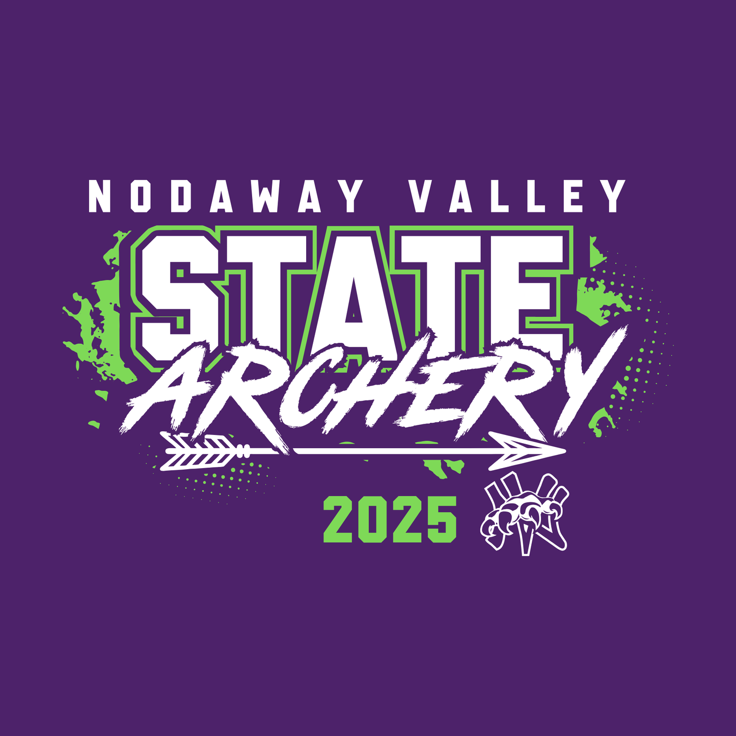 NV State Archery 2025 Gildan Tee - Purple