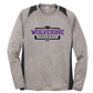 Wolverine Football - Sport-Tek Colorblock Dri-Fit Polyester Long Sleeve Tee