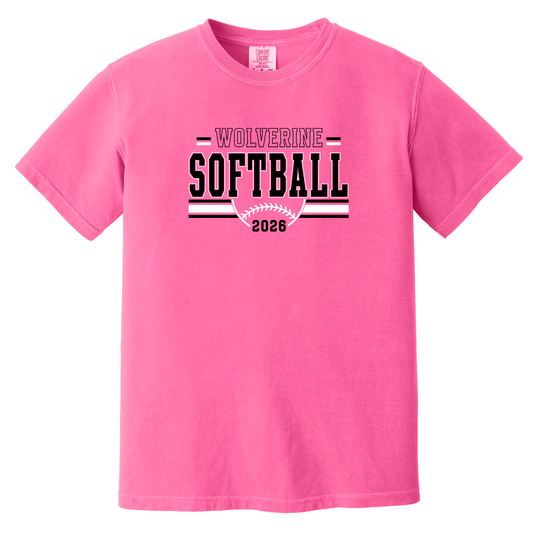 NV Softball - Comfort Colors Tee