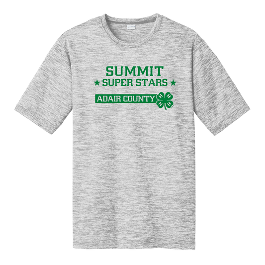 Summit Super Stars 4H - Sport Tek Electric Heather Performance Tee