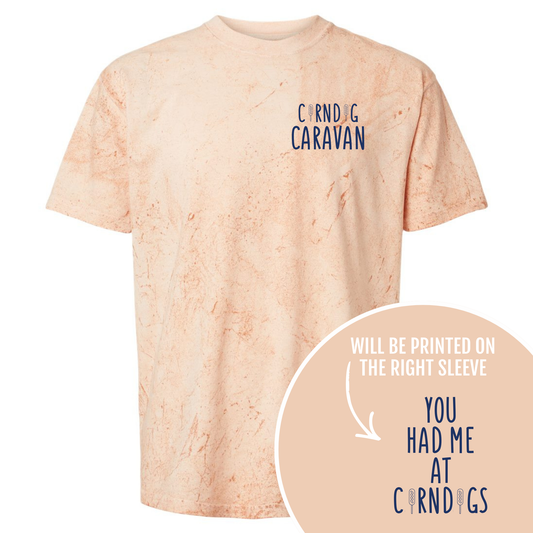 Corndog Caravan - Comfort Colors Colorblast Tee