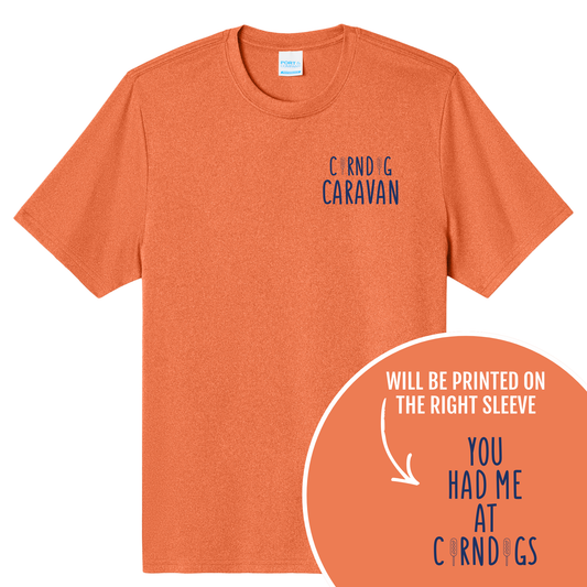 Corndog Caravan - Port & Company Dri-Fit Performance Tee