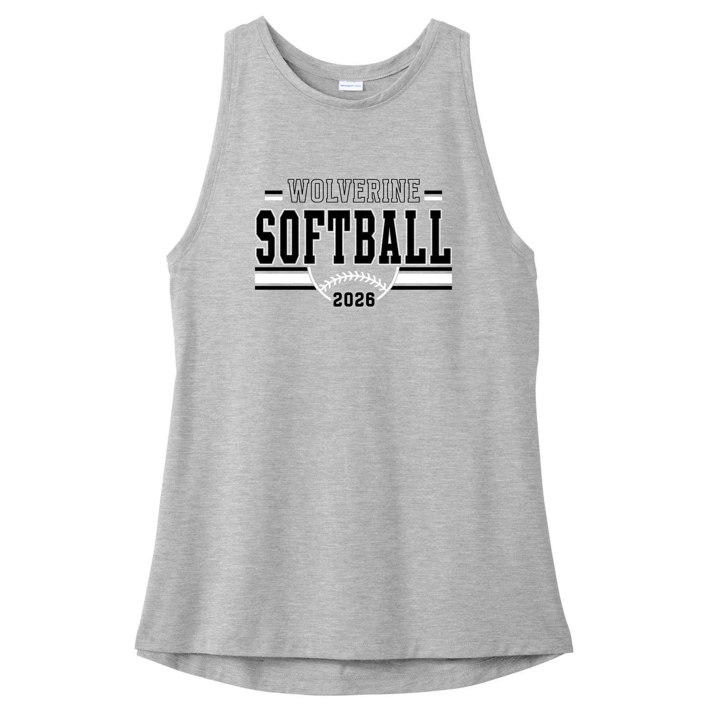 NV Softball - Women's Sport-Tek Tri-Blend Wicking Tank