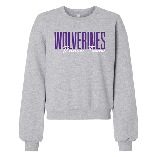 NV Dance - American Apparel Women's Crewneck Sweatshirt