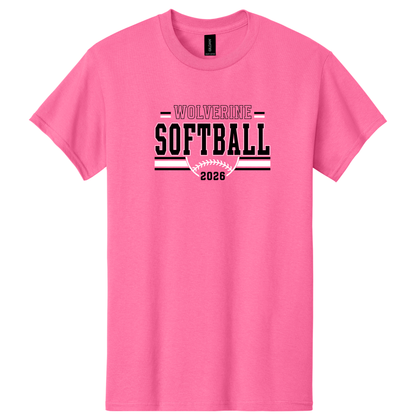 NV Softball - Gildan Cotton Tee