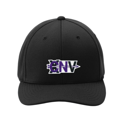 NV Cross County Sport-Tek® Flexfit® Cool & Dry Poly Block Mesh Cap
