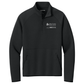 Black pullover with a logo on a white background