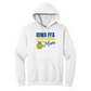 Iowa FFA State Officer Mom - White Lightweight Hoodie Sweatshirt