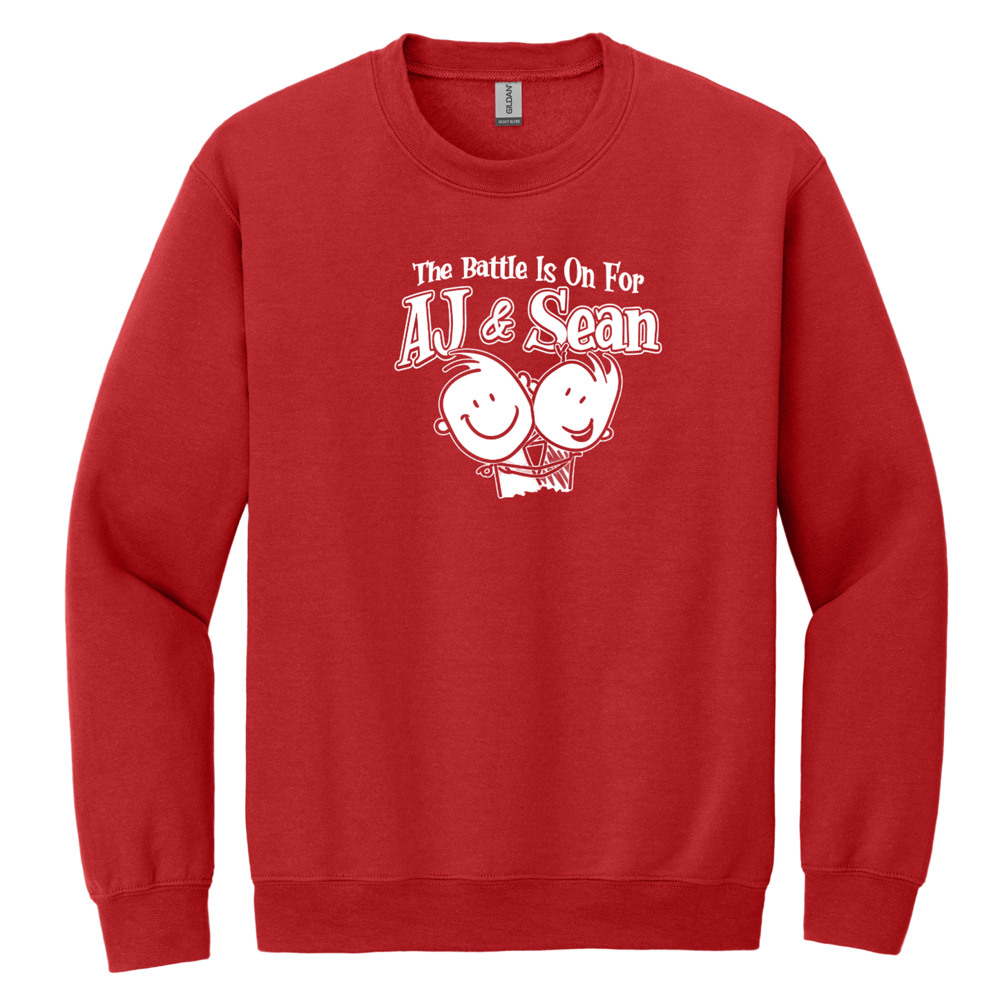 Team AJ & Sean - Gildan Crewneck Sweatshirt