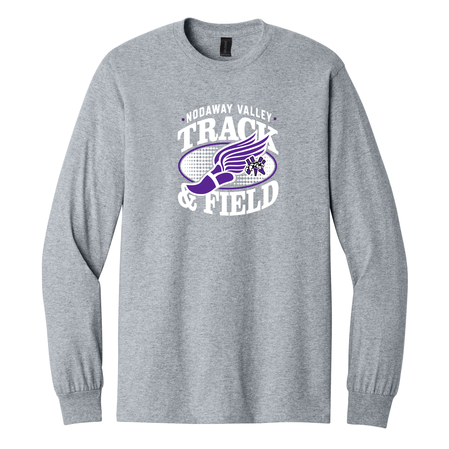 NV Track & Field - Gildan Cotton Long Sleeve