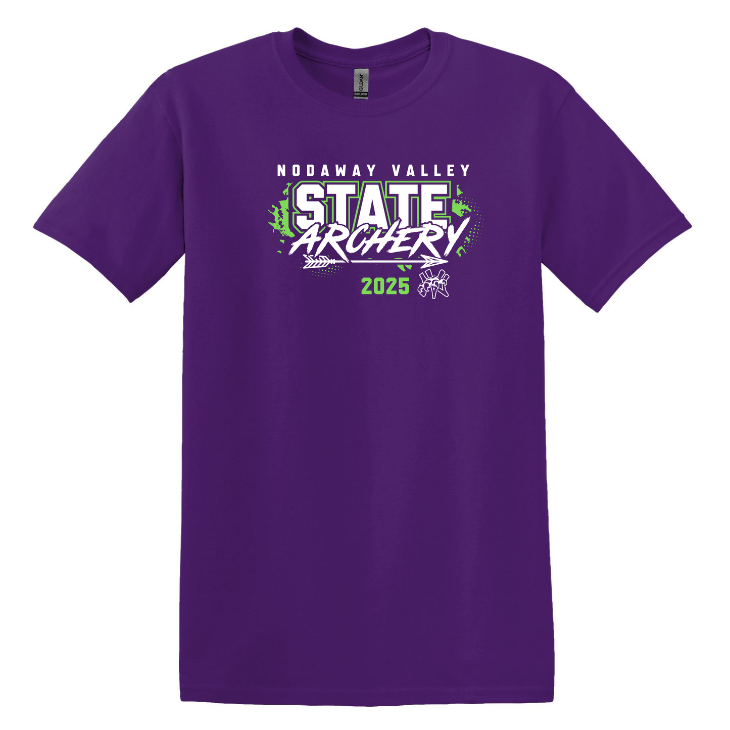 NV State Archery 2025 Gildan Tee - Purple