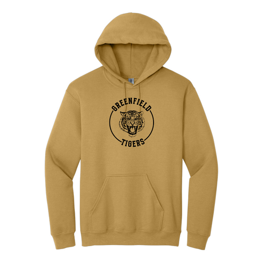 Greenfield Tigers Gildan Hoodie Sweatshirt