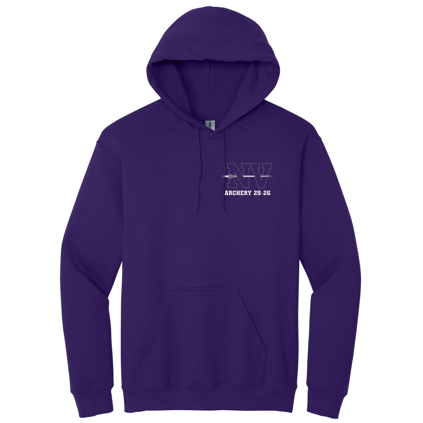 NV Archery Gildan Hoodie Sweatshirt