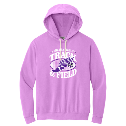 NV Track & Field - Comfort Colors Lightweight Hoodie Sweatshirt
