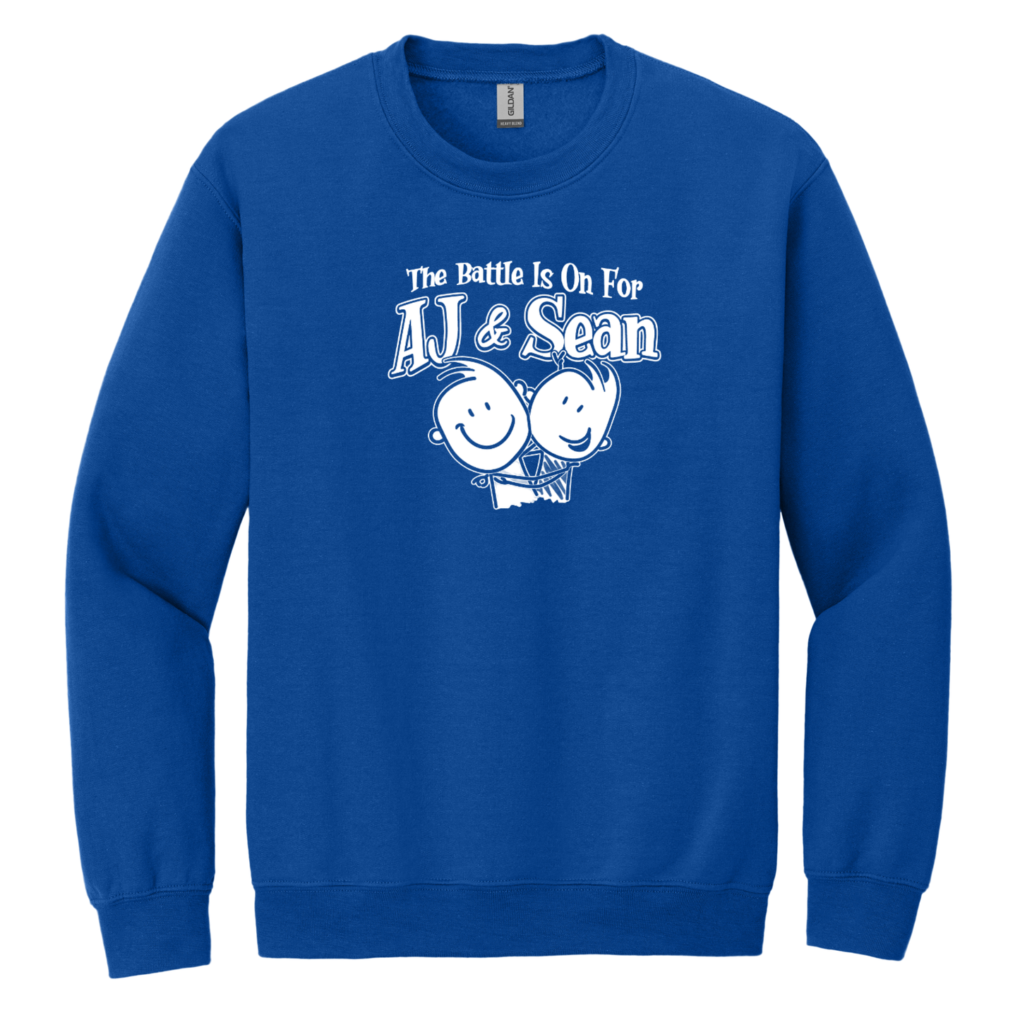 Team AJ & Sean - Gildan Crewneck Sweatshirt