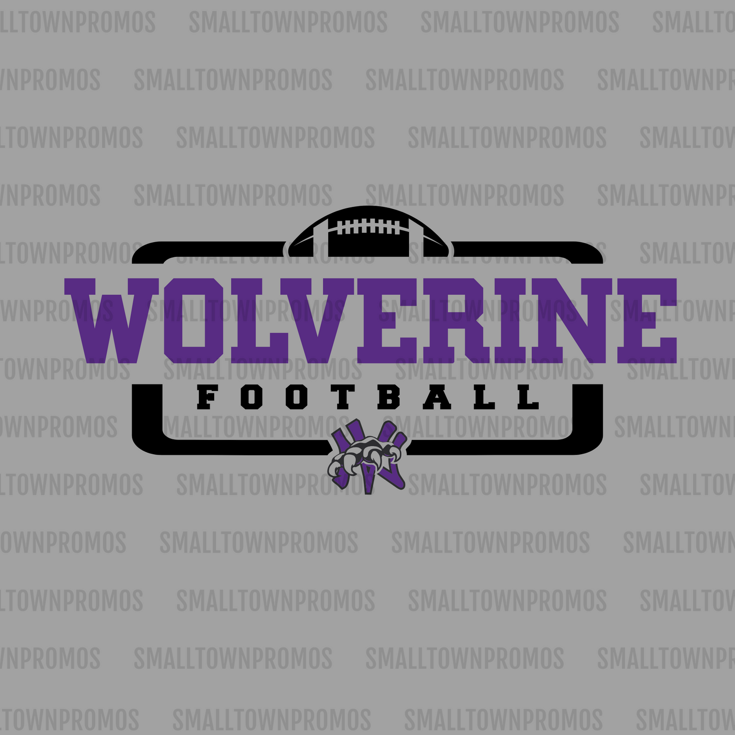 Wolverine Football - Gildan Softstyle Crewneck Sweatshirt