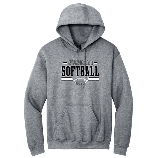 NV Softball - Gildan Hoodie Sweatshirt
