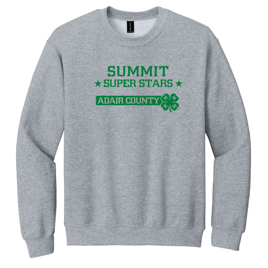 Summit Super Stars 4H - Gildan Crewneck Sweatshirt