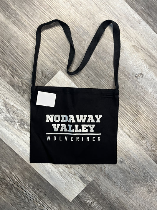 NV Black Bag w/Long Strap