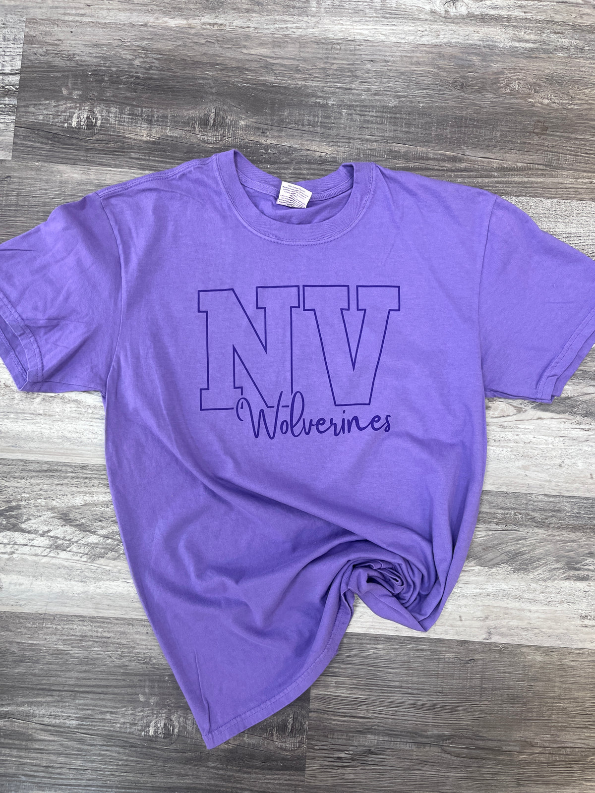 NV Wolverines Garment-Dyed T-Shirt