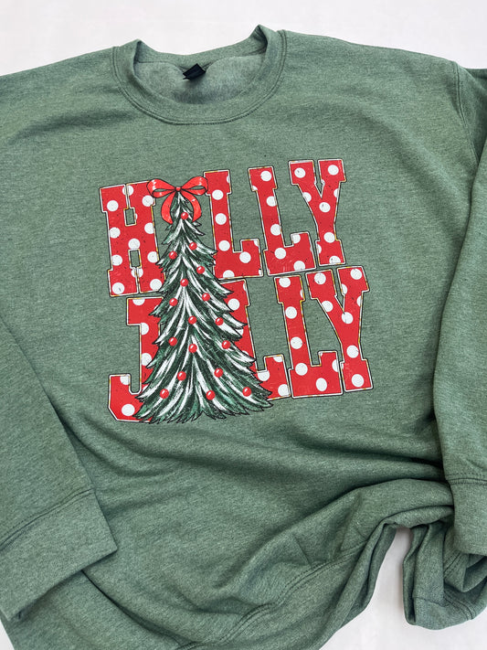 Holly Jolly Crewneck Sweatshirt