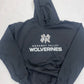 NV Wolverines Black Hoodie
