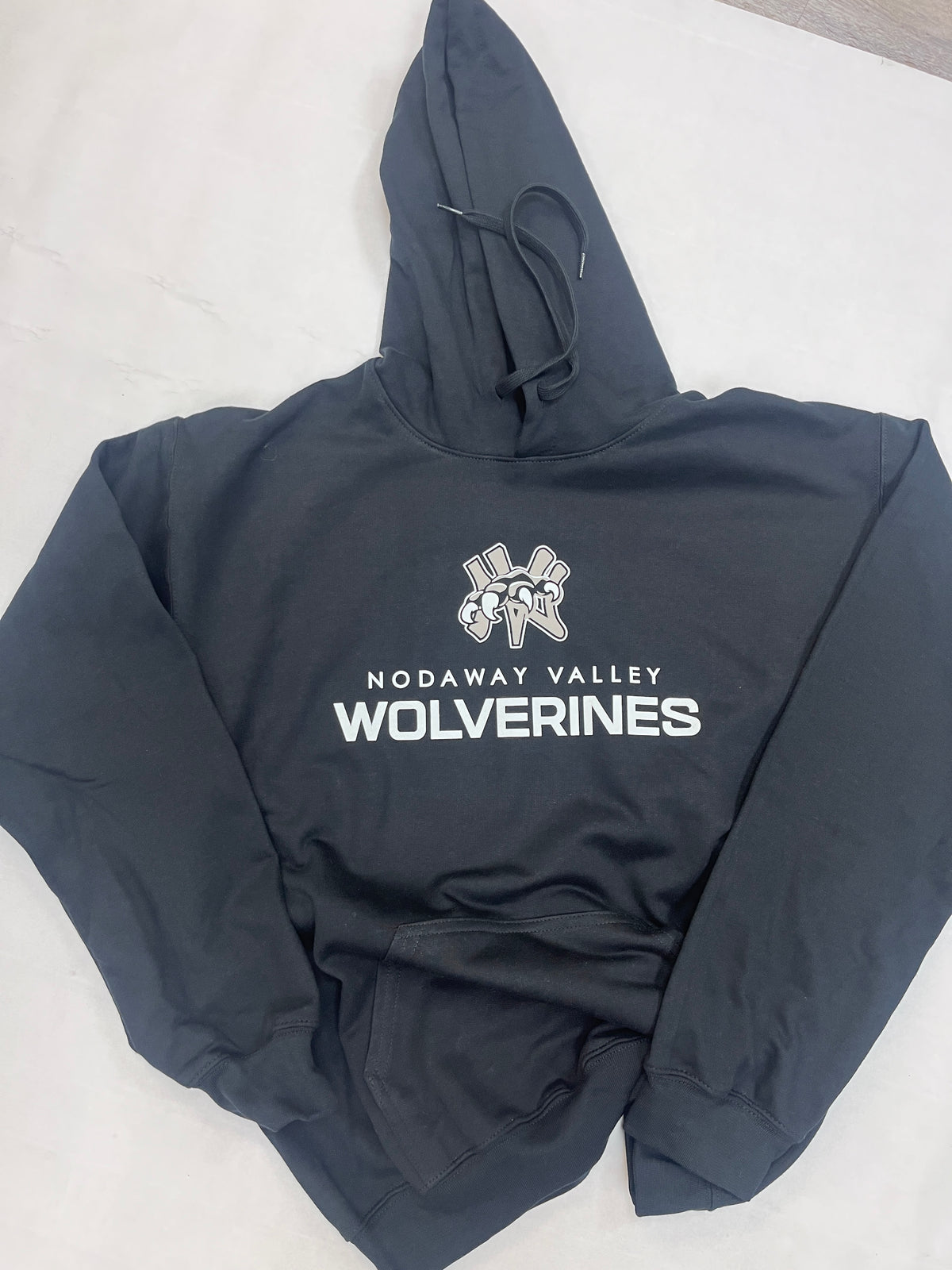 NV Wolverines Black Hoodie