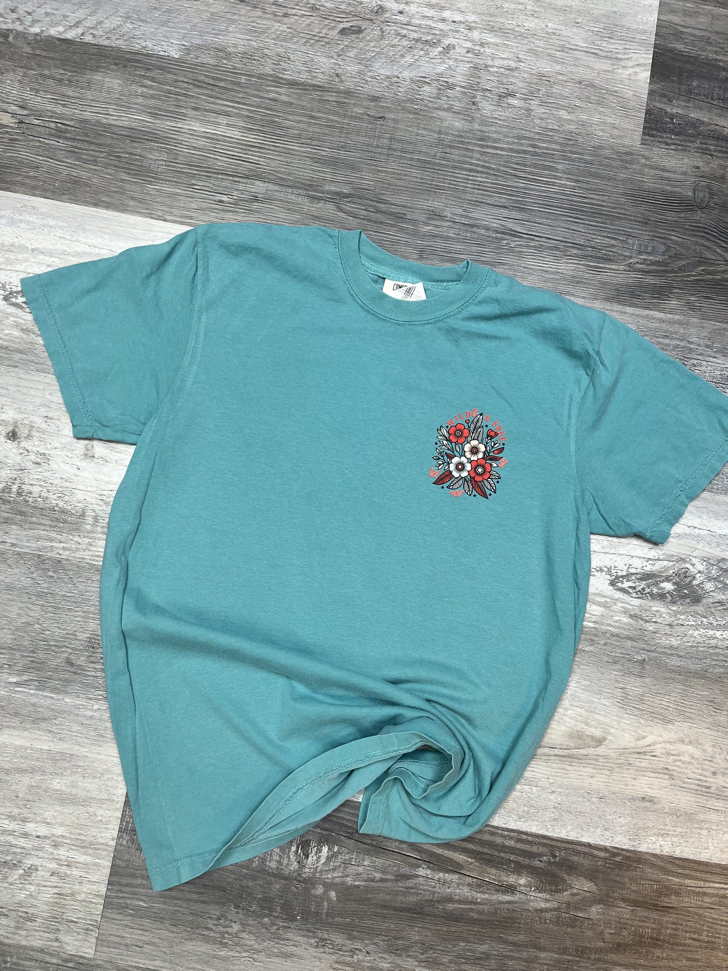 Wild & Free Comfort Colors Tee