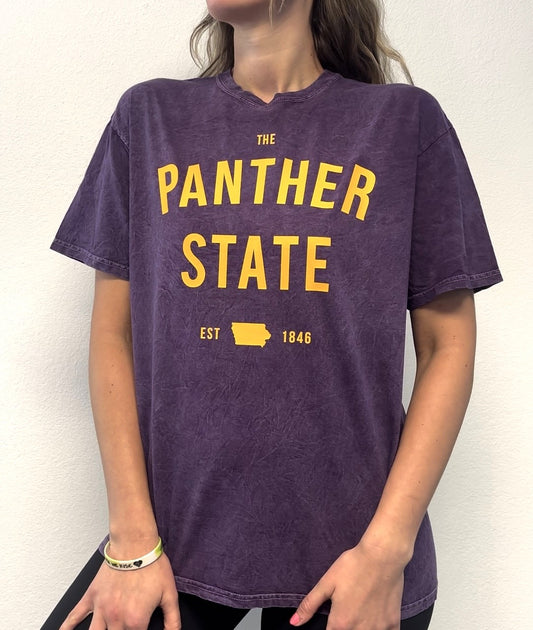 Panther State Mineral Wash Tee