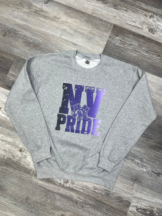 NV Pride Grey Crewneck Sweatshirt