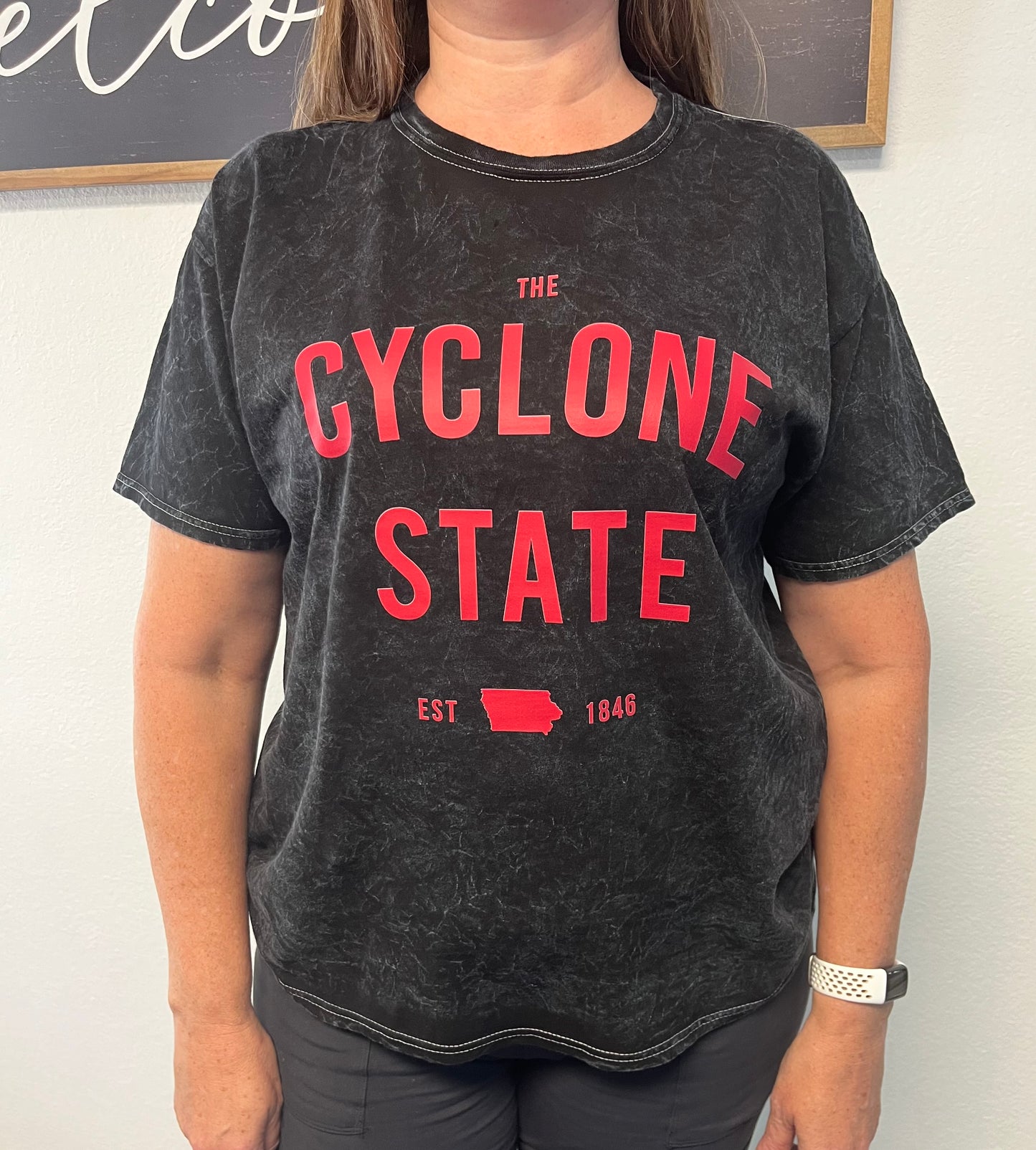 Cyclone State Mineral Wash Tee