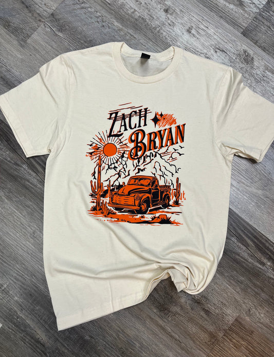 Zach Bryan Gildan Softstyle Tee